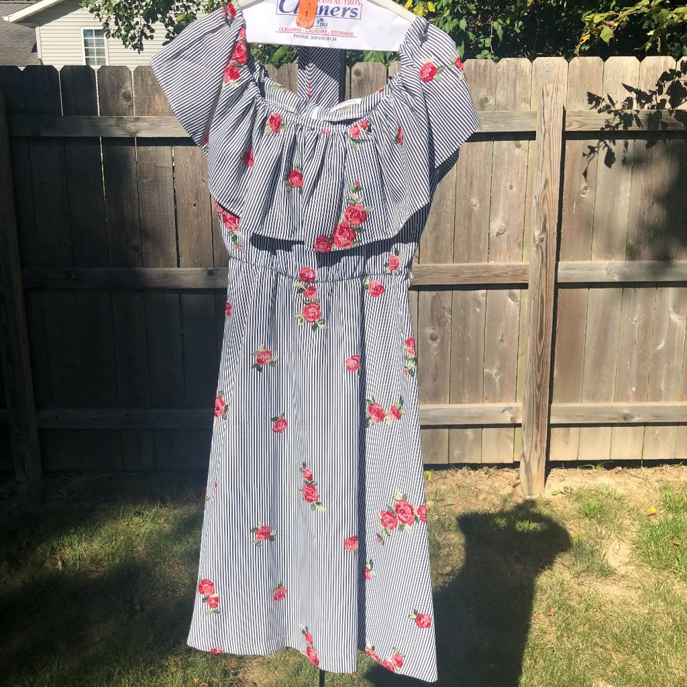 Calvin Klein A-line dress